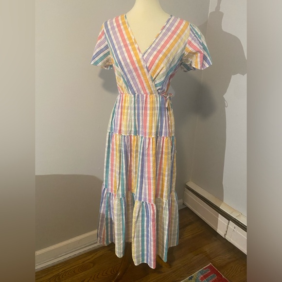 J. Crew Faux Wrap Dress - Picture 2 of 5